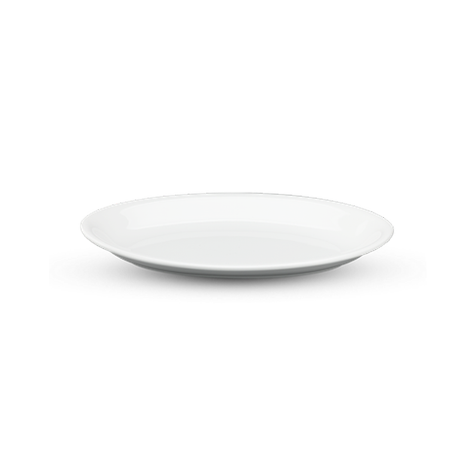 Dĩa Oval ảo 21cm - Daisy - Trắng