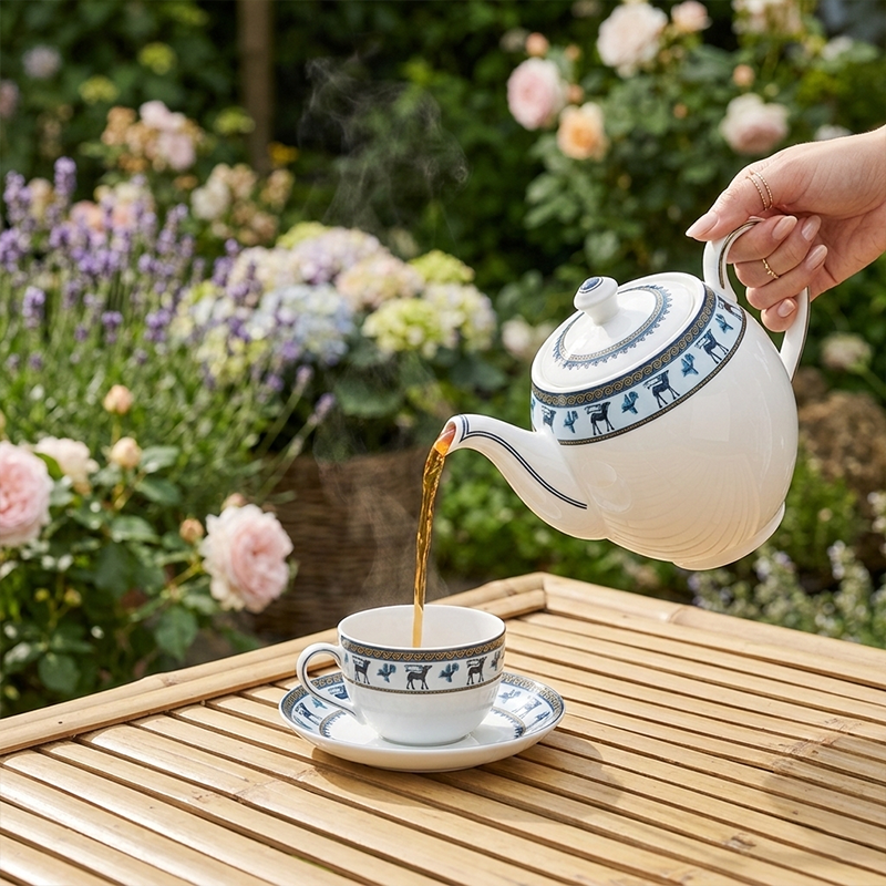 Bộ trà 0.8 L - Camellia - Lộc Lạc