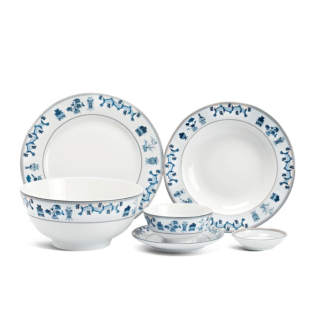Bộ đồ ăn 36 sản phẩm - Jasmine - Tứ Quý