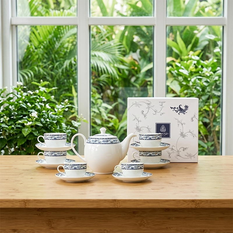 Bộ trà 0.8L - Camellia - Chim Lạc vàng