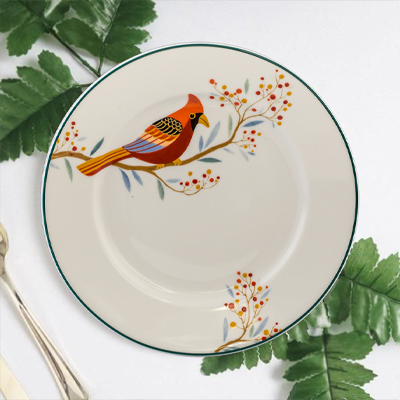Dĩa tròn 20cm - Jasmine - Quả Đầu Mùa