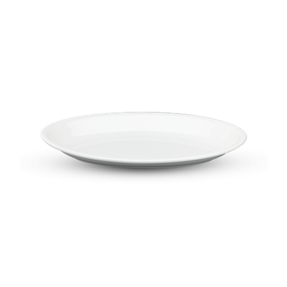 Dĩa Oval ảo 21cm - Daisy - Trắng