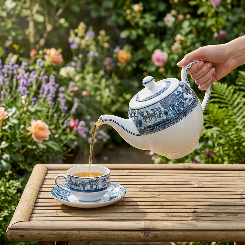 Bộ trà 0.8 L Camellia - Văn Lang