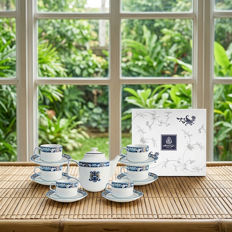 Bộ trà 0.7 L - Jasmine - Phúc Lộc Thọ