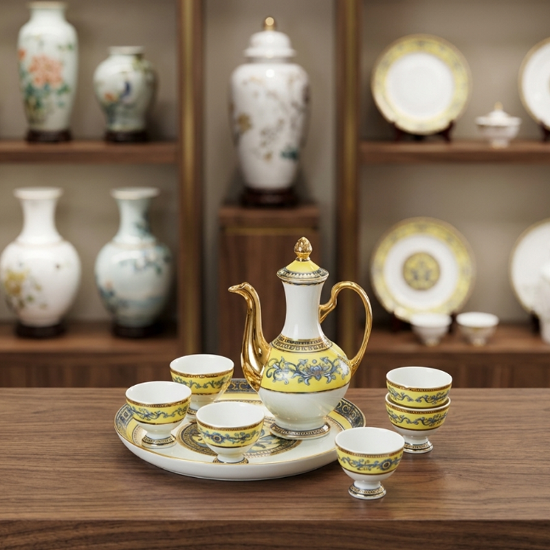 Bộ khay rượu 0.27 L - Hoàng Cung - Hoàng Liên