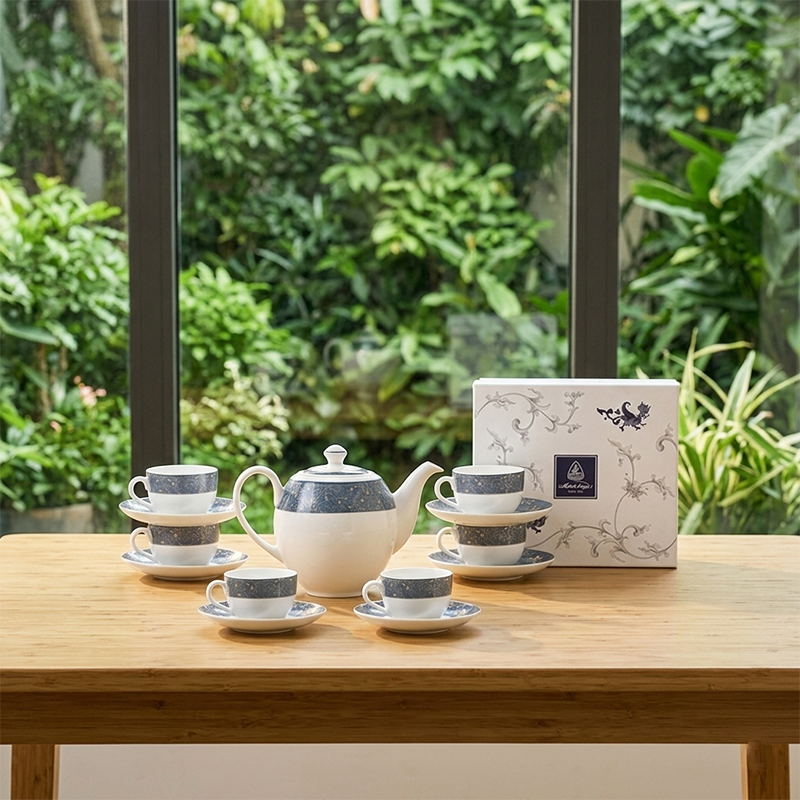 Bộ trà 0.8 L - Camellia - Diệp Lục