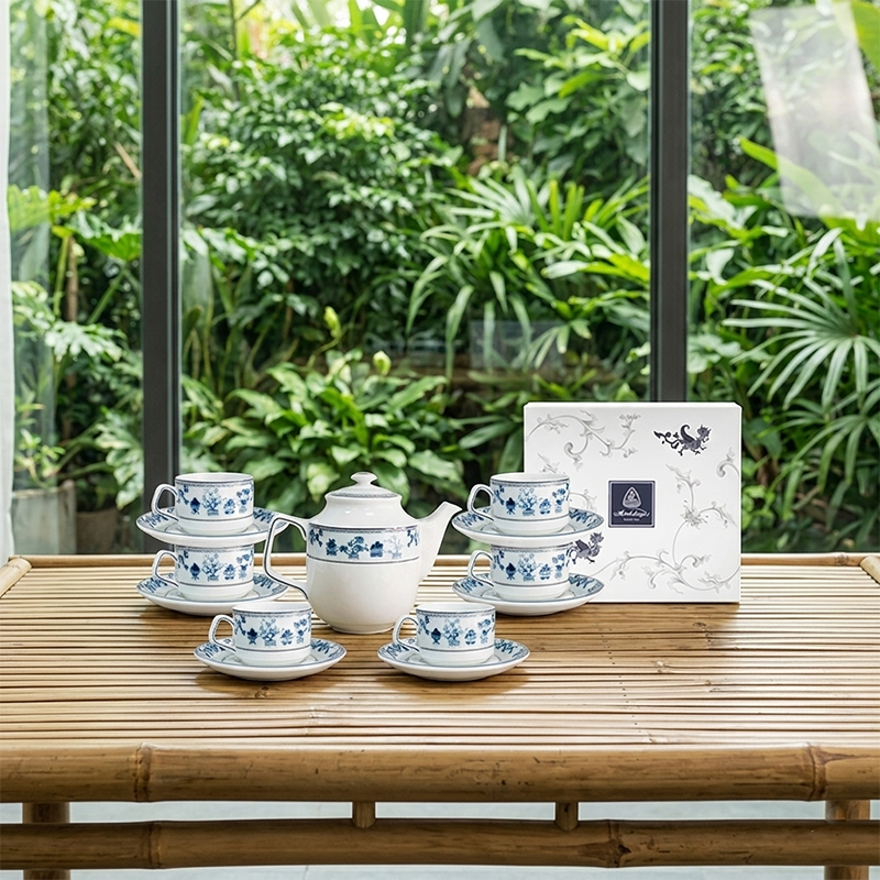 Bộ Trà Minh Long 1.1 L - Jasmine - Tứ Quý