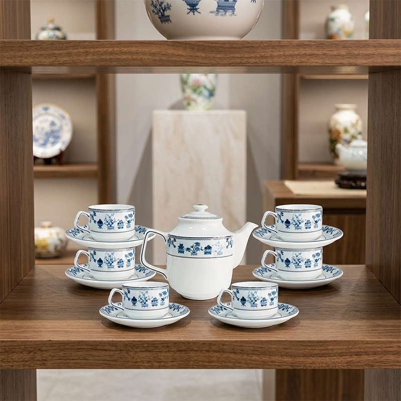 Bộ Trà Minh Long 1.1 L - Jasmine - Tứ Quý