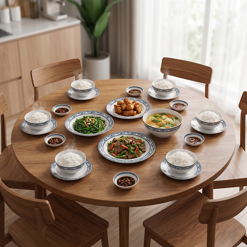 Bộ đồ ăn 22 sản phẩm - Jasmine - Chim Lạc