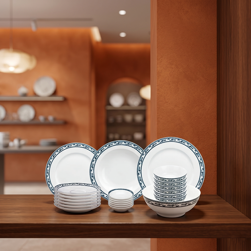 Bộ đồ ăn 22 sản phẩm - Jasmine - Chim Lạc