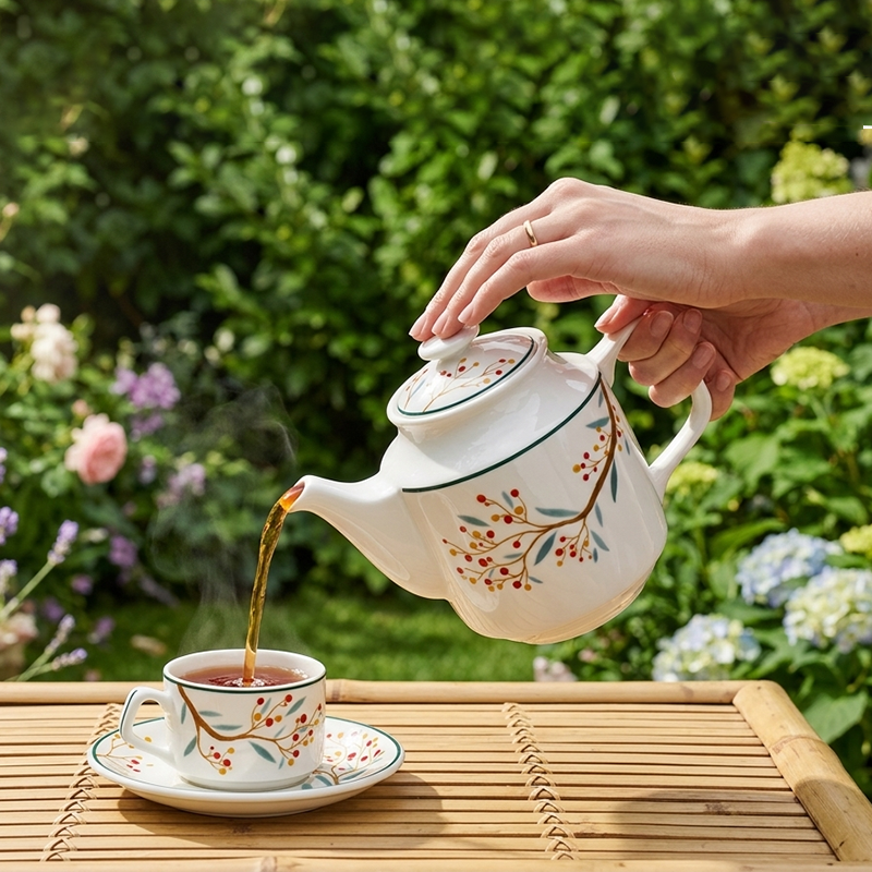 Bộ trà 0.7 L - Jasmine - Quả Đầu Mùa