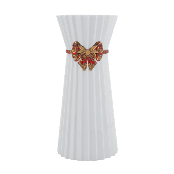 Bình hoa Thanh Tú 30 cm - Nơ Đỏ