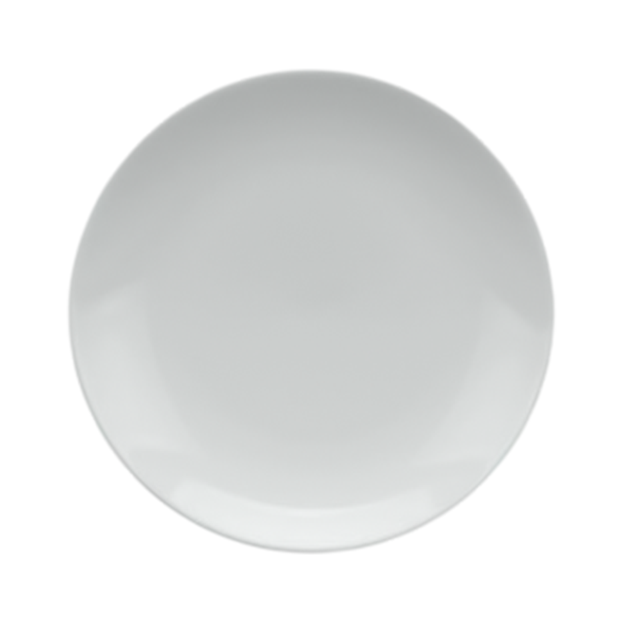 Dĩa tròn sâu 22 cm Daisy Trắng (042221000) - Daisy - Trg - L1