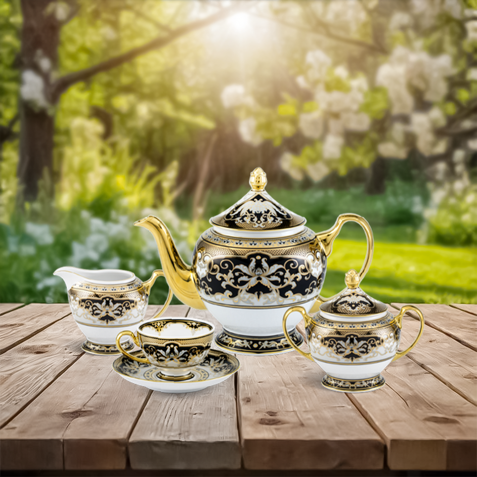 Bộ trà 1.3 L - Hoàng Cung - Huyền Liên