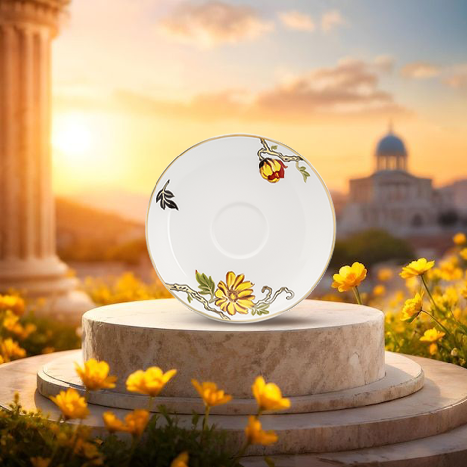 Dĩa lót chén - Camellia - Cát Tường