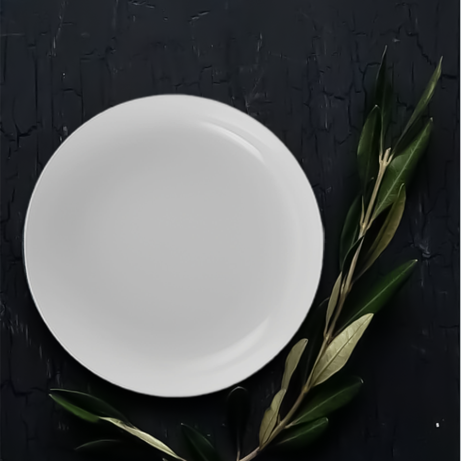 Dĩa sâu lòng 20cm - Camellia - Trắng