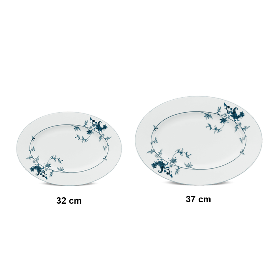 Dĩa Oval 37 cm - Hoàng Cung - Lạc Hồng