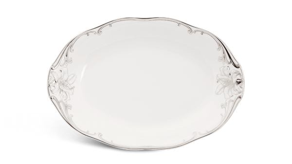 Dĩa Oval 32 cm - Đài Các - Trang trí Bạch Kim