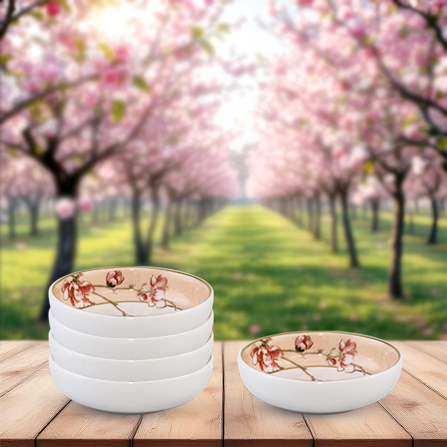 Chén chấm 9 cm - Camellia - Hoa Đào