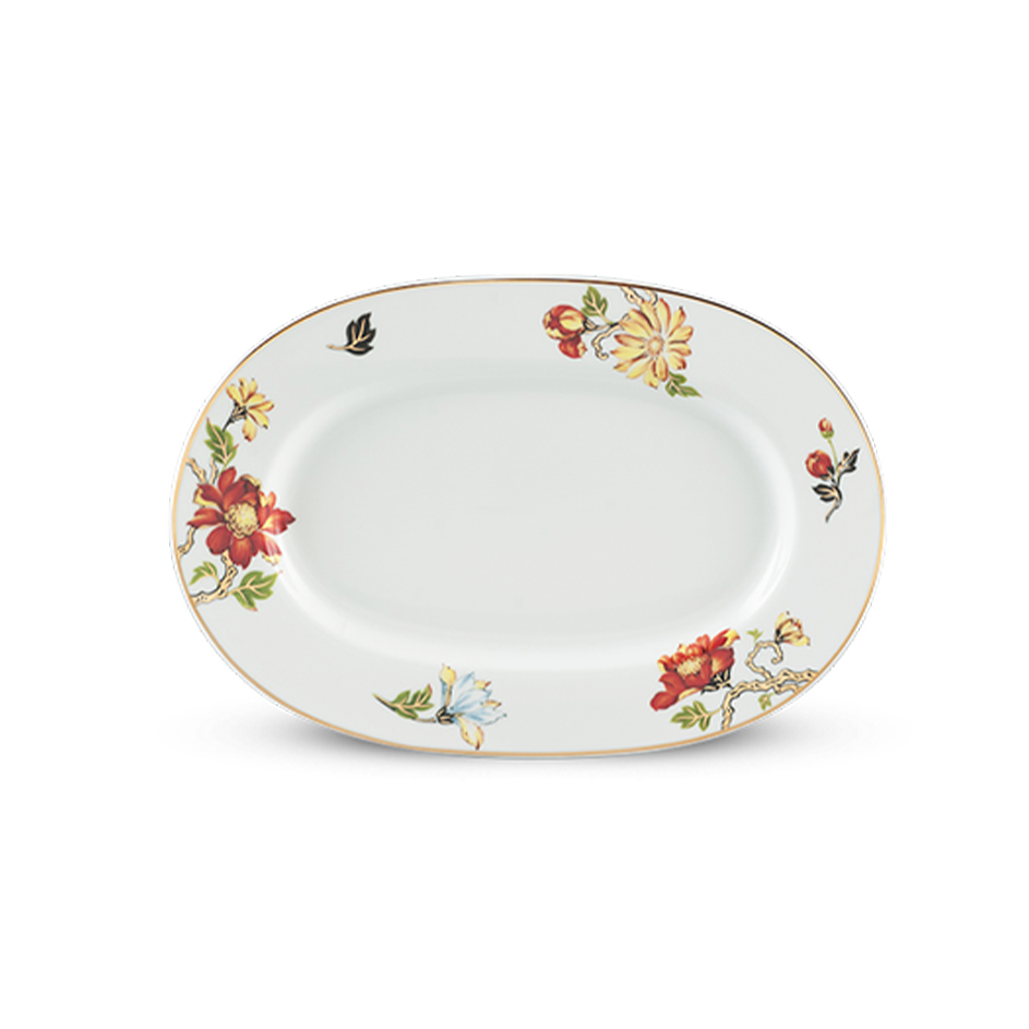 Dĩa Oval 32 cm - Camellia - Cát Tường