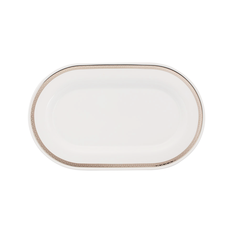 Dĩa Oval 34 cm - Sago - Thiên Tuế