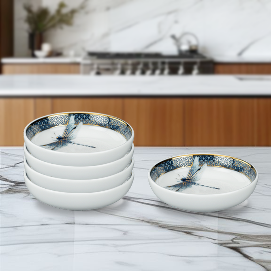 Chén chấm 9 cm - Camellia - Sen Vàng