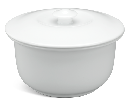 Thố trung 0.33L + nắp - Daisy - Trắng