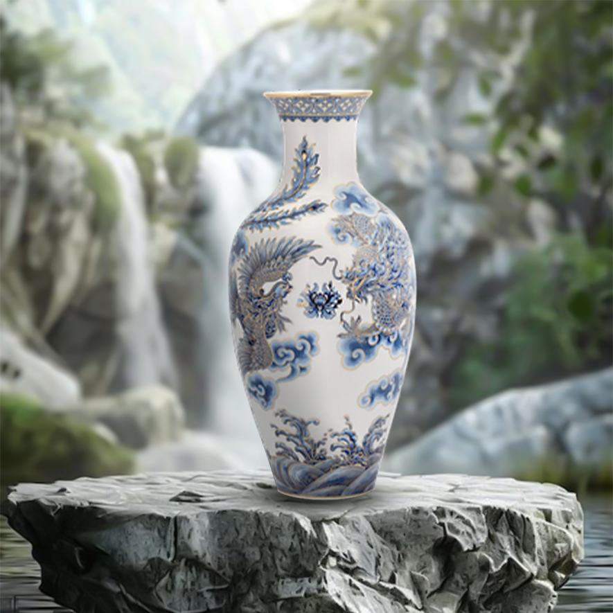 Bình hoa 45 cm - Tứ Linh