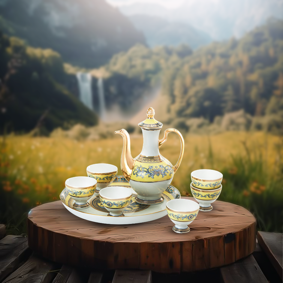 Bộ khay rượu 0.27 L - Hoàng Cung - Hoàng Liên