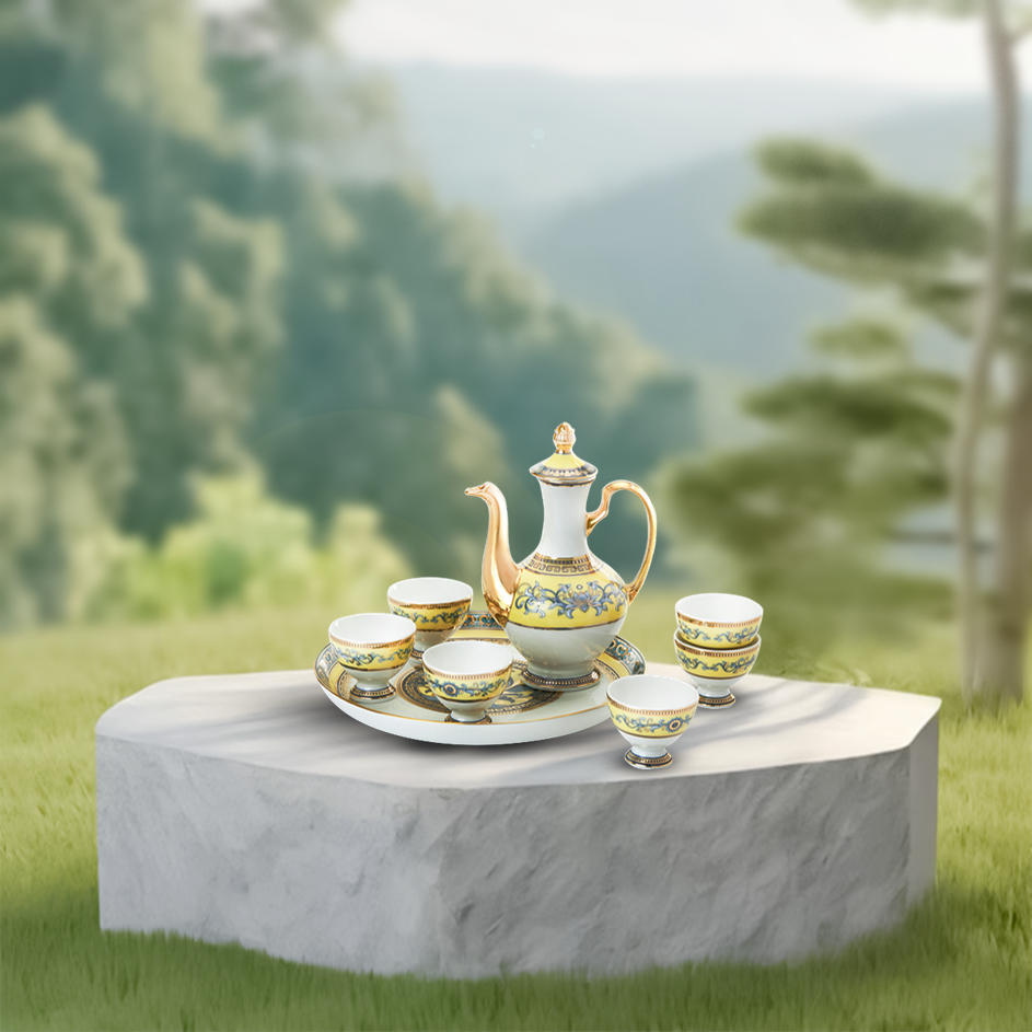 Bộ khay rượu 0.27 L - Hoàng Cung - Hoàng Liên