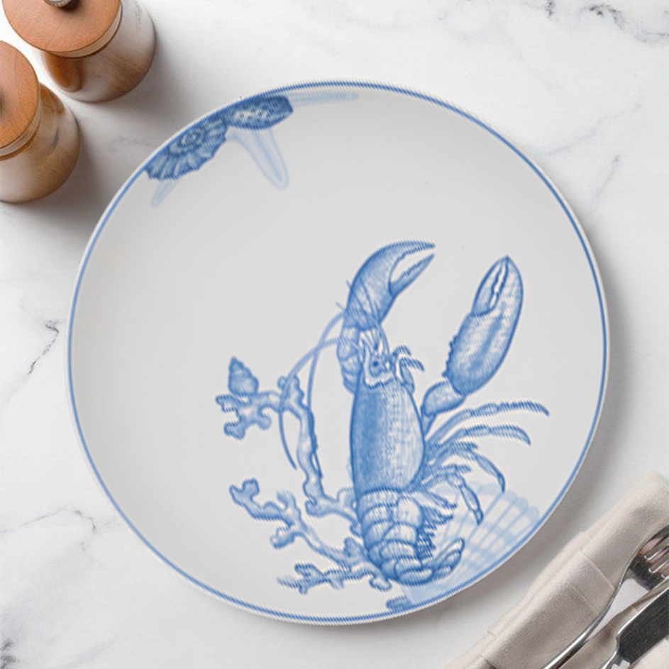 Dĩa sâu lòng (KL) 17cm - Timeless IFP - Đại Dương Sương Mờ