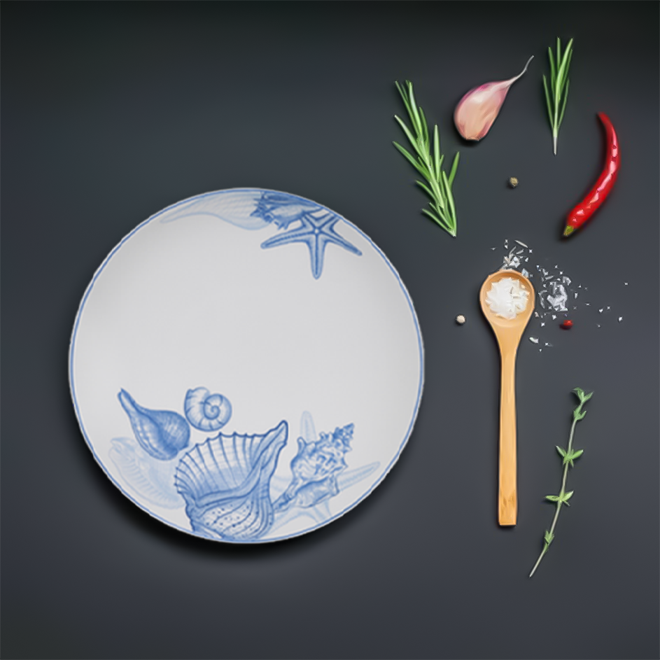 Dĩa sâu lòng (KL) 17cm - Timeless IFP - Đại Dương Sương Mờ