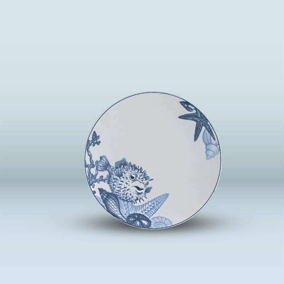 Dĩa sâu lòng 21 cm (KL) - Timeless - Đại Dương Sương Mờ