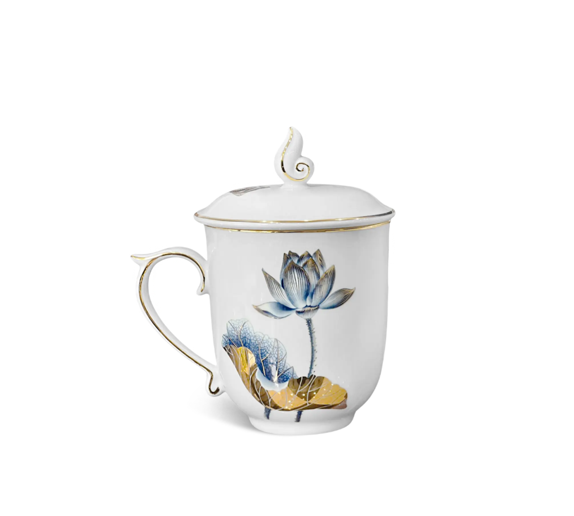 Ca trà 0.30 L - Mẫu Đơn - Tịnh Tâm Vàng