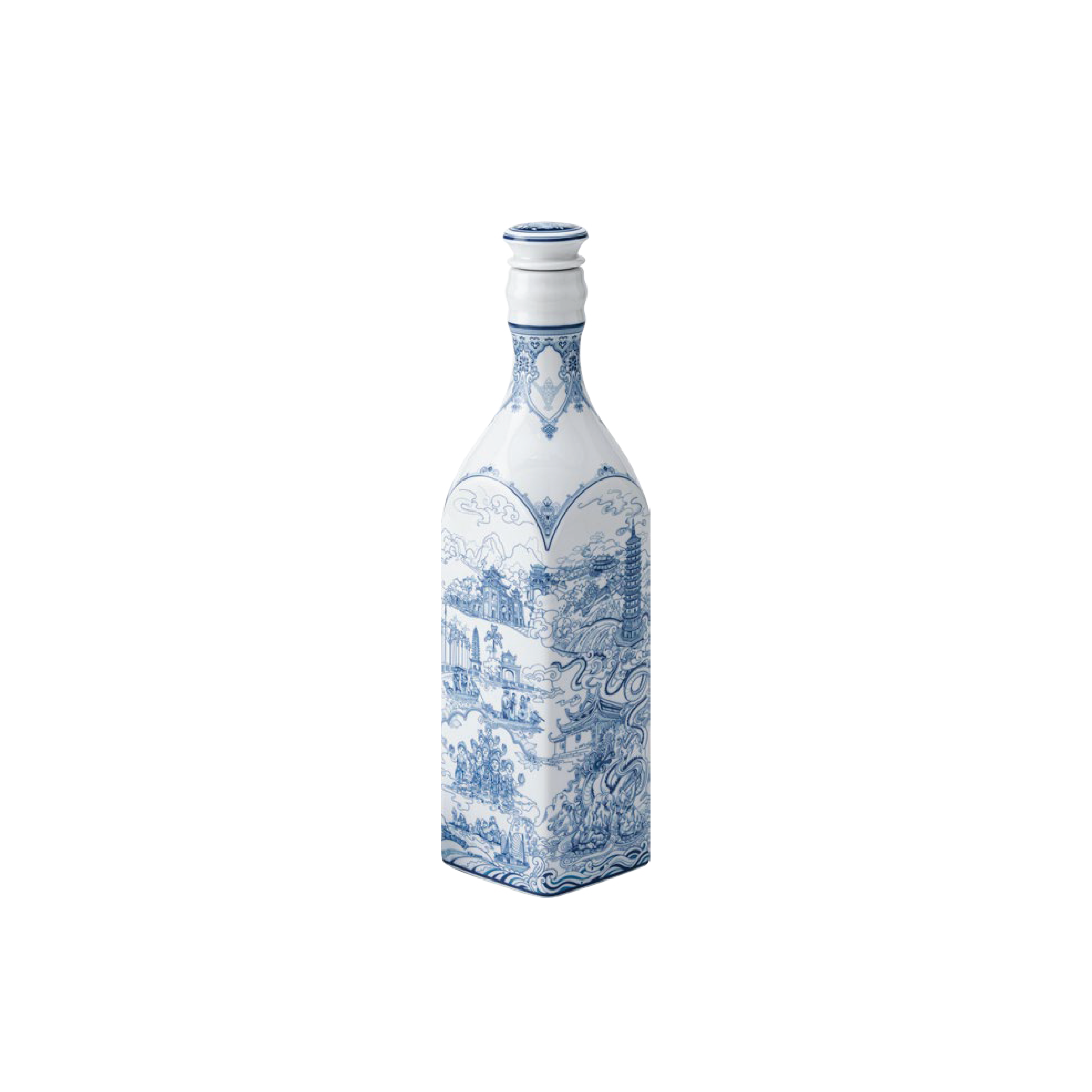 CHAI SỨ DƯỠNG SINH VUÔNG 1.0 L + NẮP (K1) NAM QUỐC (8 PHIÊN BẢN)