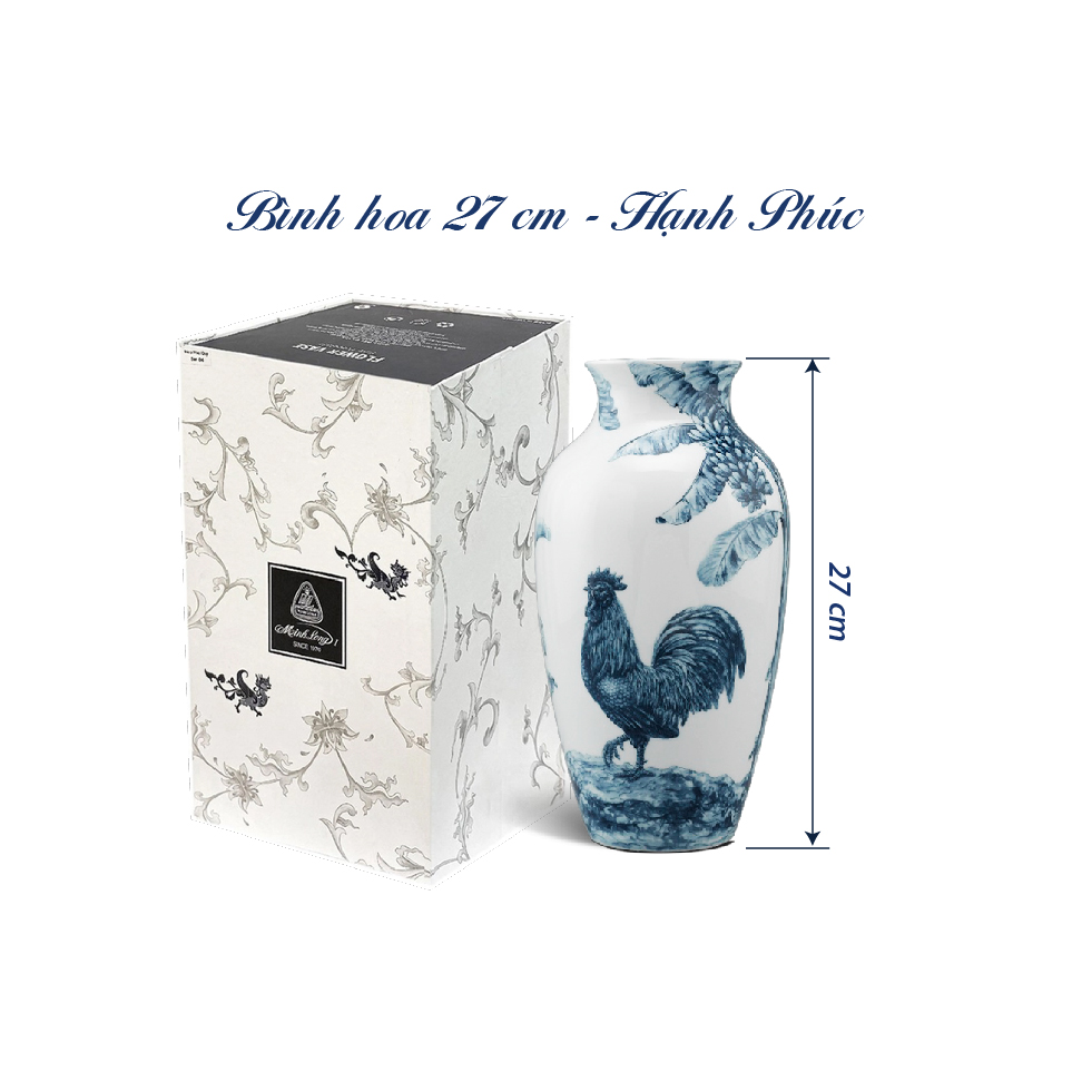Bình hoa 27 cm - Hạnh Phúc