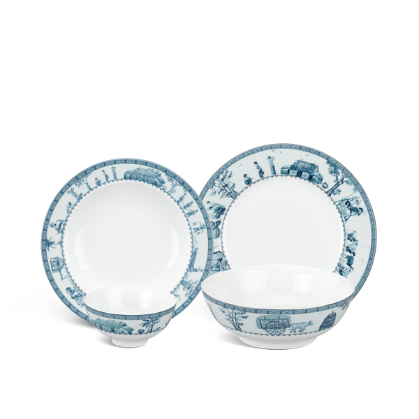 Bộ đồ ăn 9 sản phẩm - Jasmine - Thôn Dã