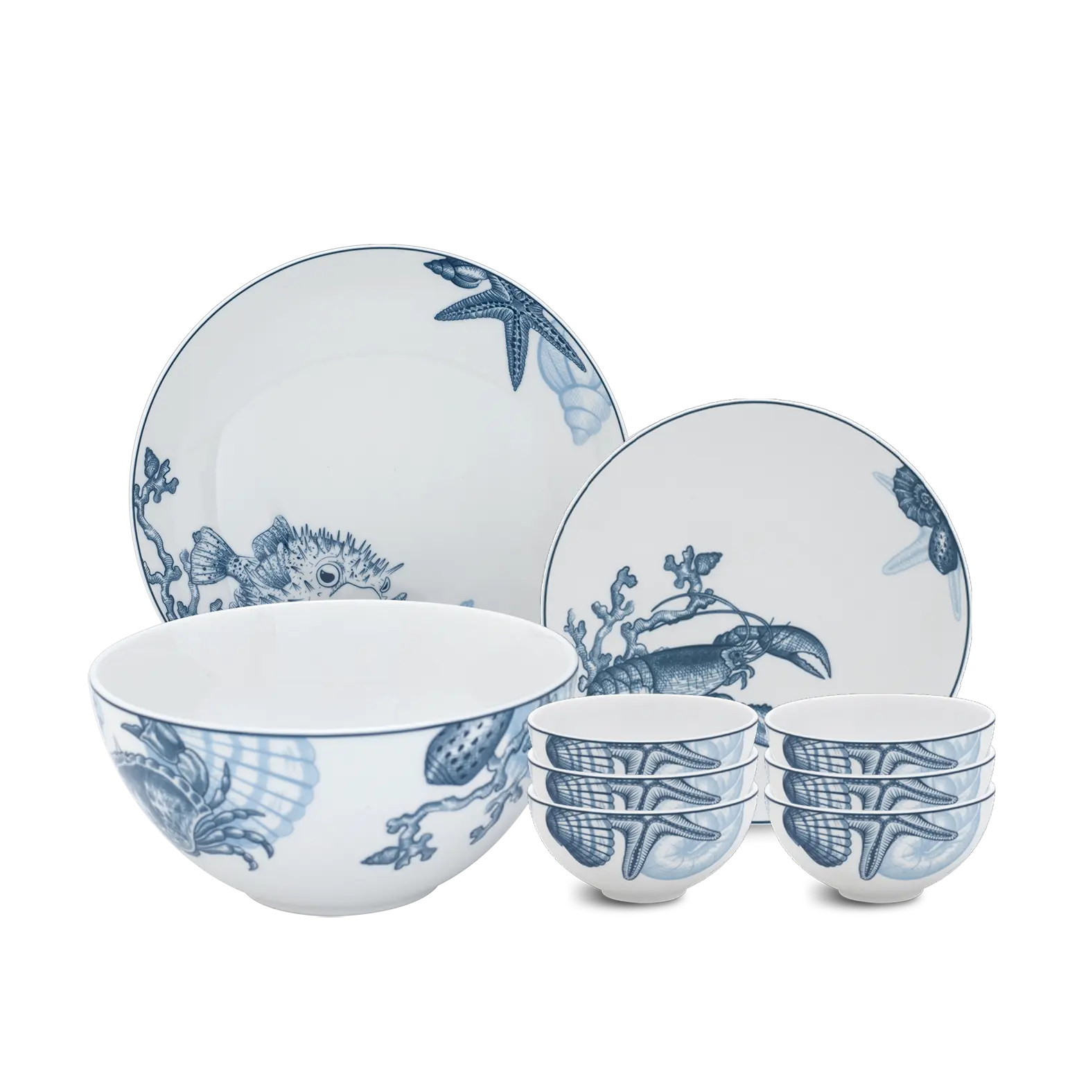 Bộ đồ ăn 09 sản phẩm - Timeless IFP - Đại Dương