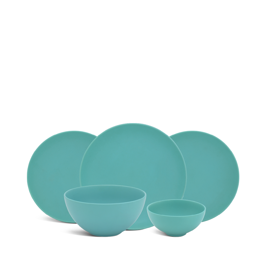 Bộ đồ ăn 17 sản phẩm - Timeless - Màu Xanh Dương