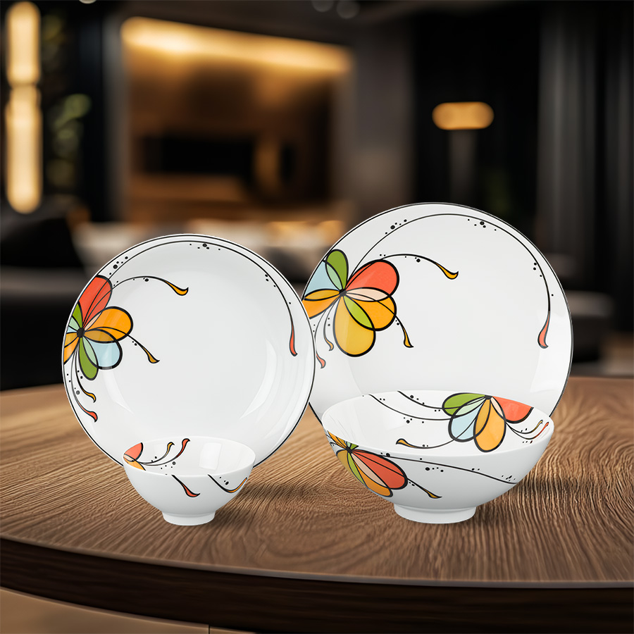 Bộ đồ ăn 9 sản phẩm - Daisy - Bóng Bay
