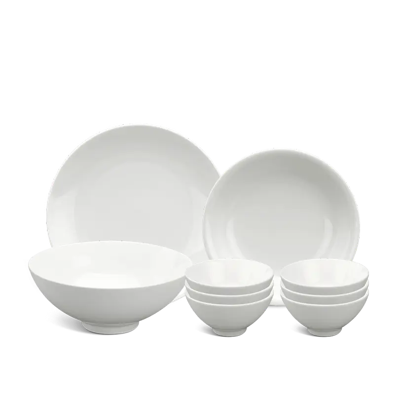 Bộ đồ ăn 9 sản phẩm – Daisy IFP – Trắng Ngà