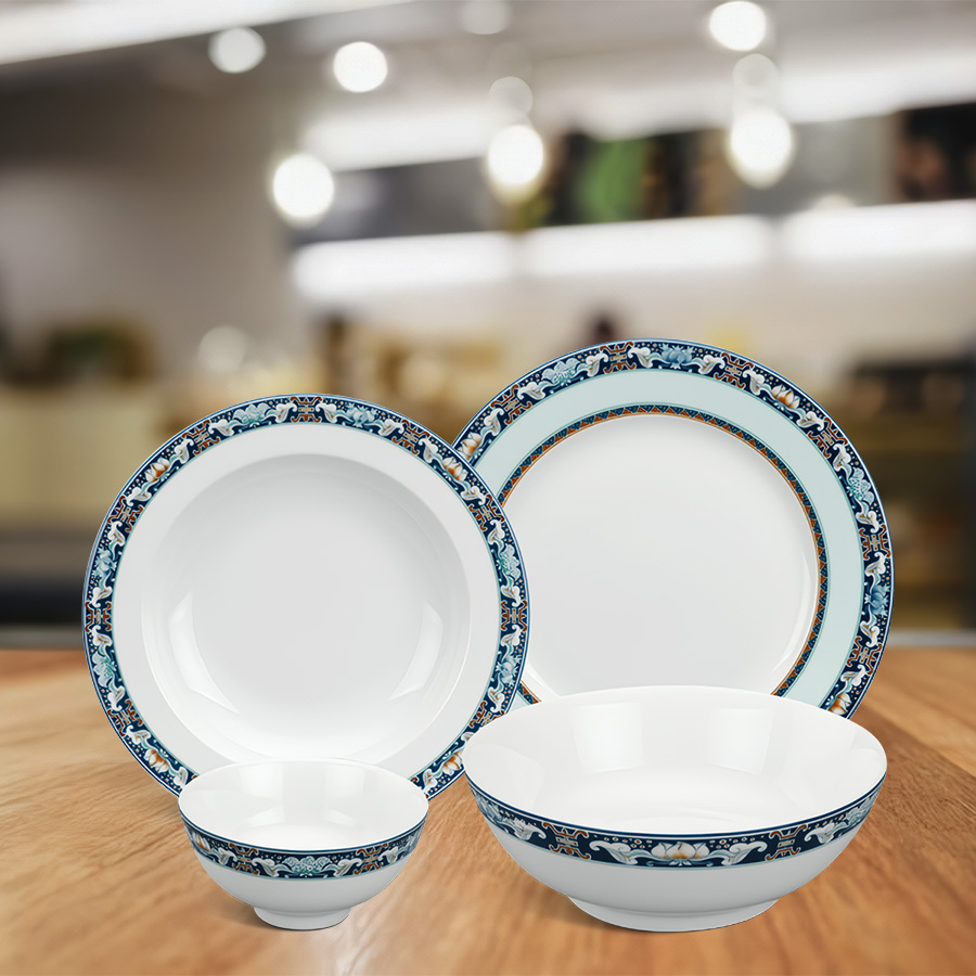 Bộ đồ ăn 9 sản phẩm - Jasmine - Phước Lộc Thọ