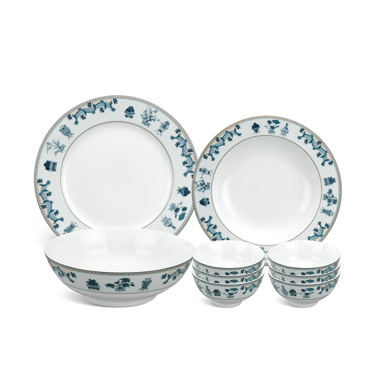 Bộ đồ ăn 9 sản phẩm - Jasmine - Tứ Quý