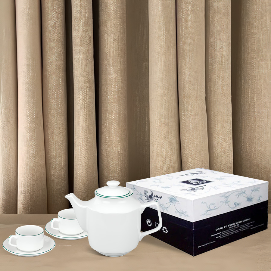 Bộ trà 0.7 L - Jasmine - Chỉ Xanh Lá