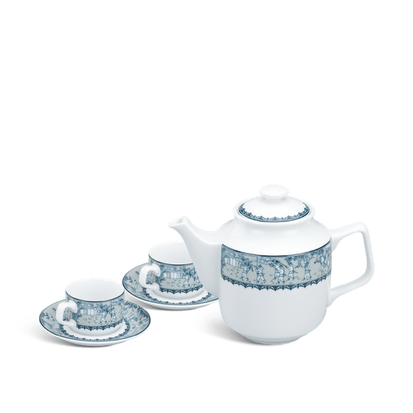 Bộ trà 0.7 L - Jasmine - Vinh Quy Nhạt