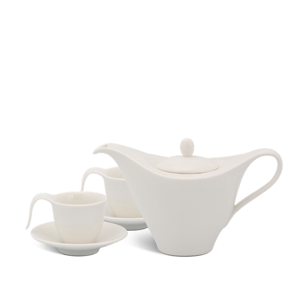 Bộ bình cà phê 0.45 L - Anh Vũ IFP - Trắng Ngà