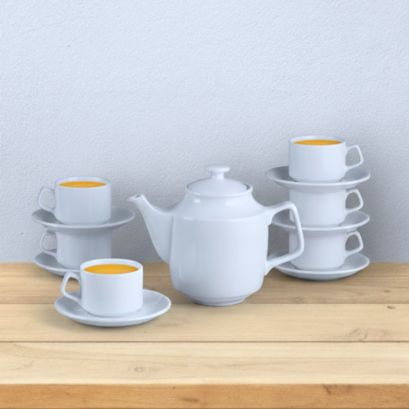 Bộ trà 1.1 L - Jasmine - Trắng