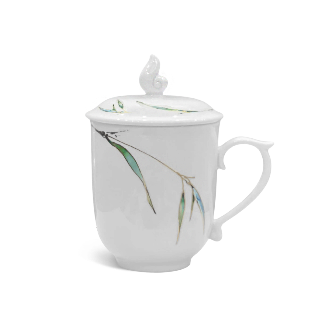 Ca trà 0.30 L + nắp - Mẫu Đơn - Thanh Trúc