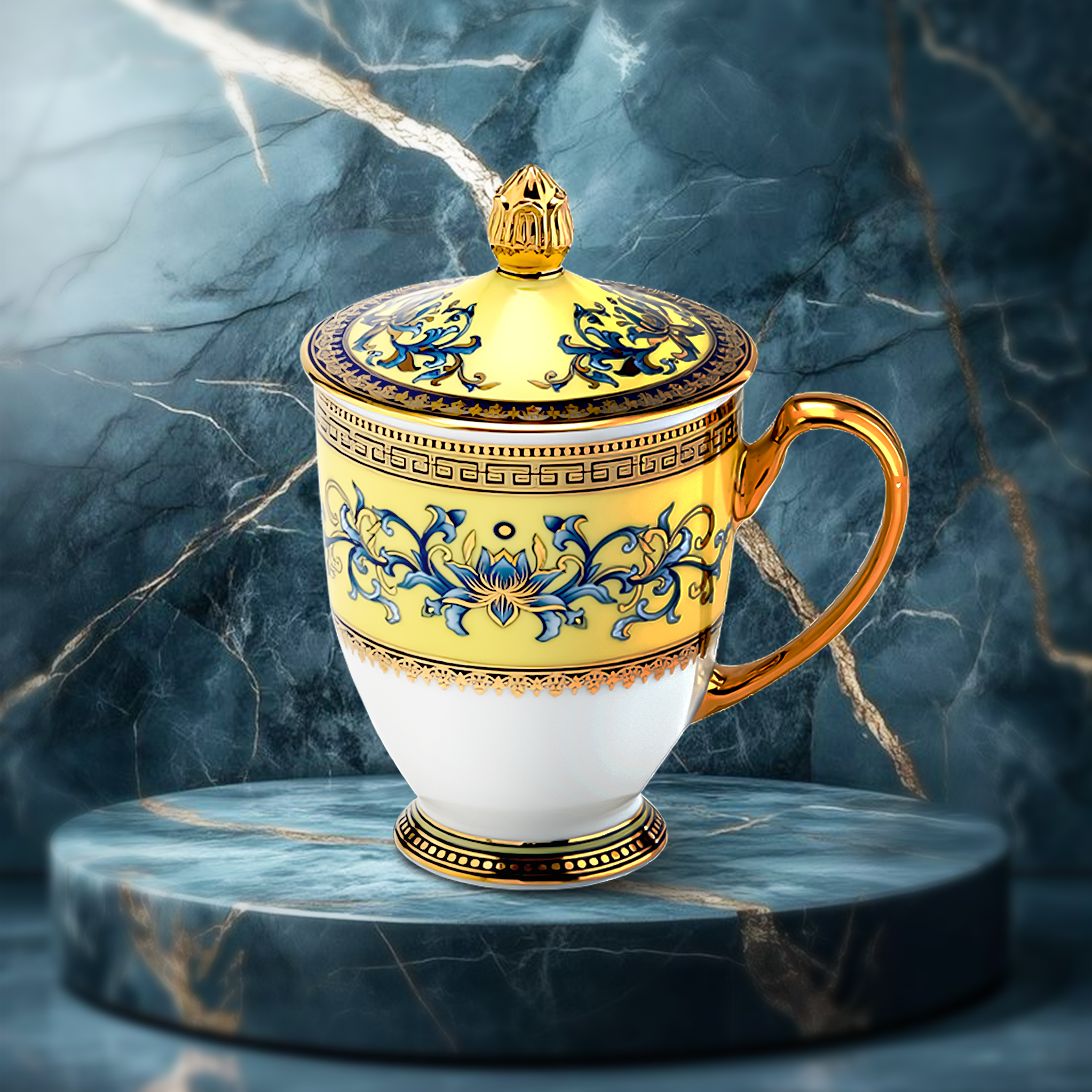 Ca trà 0.30 L + nắp - Hoàng Cung - Hoàng Liên (153020460)