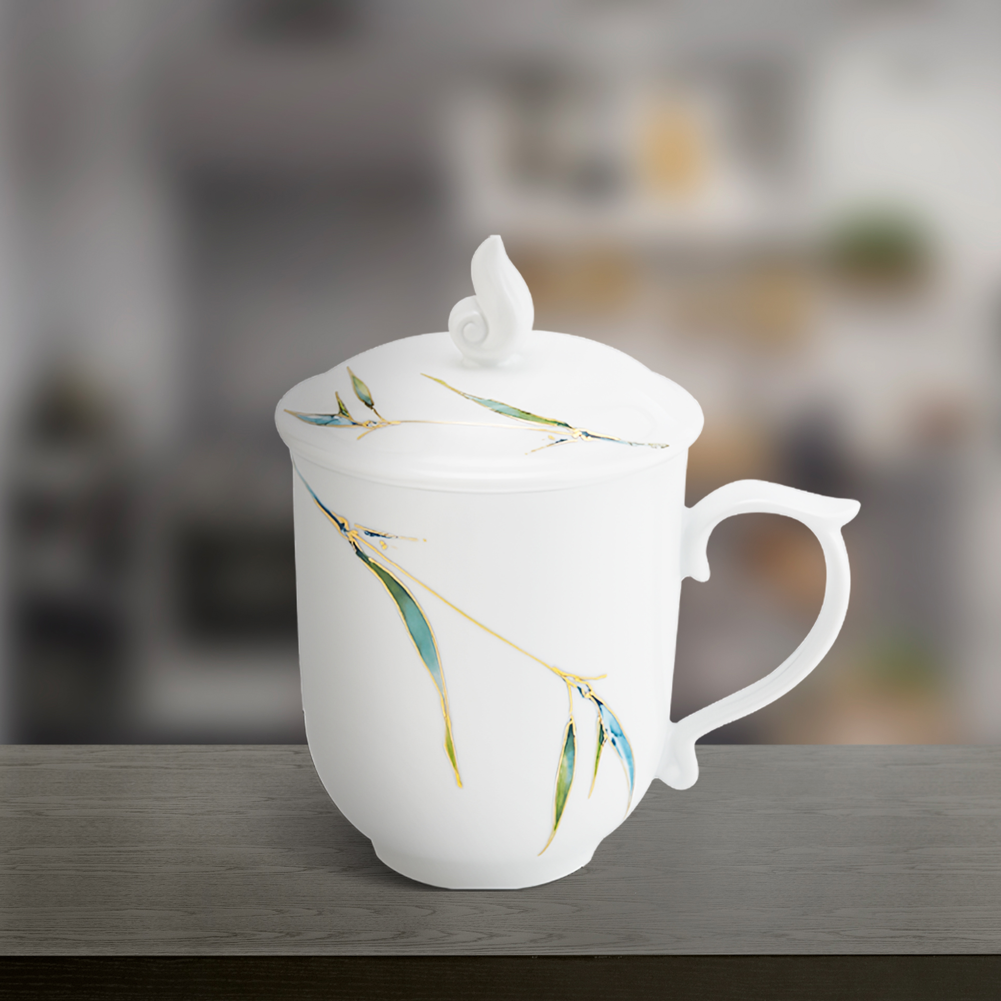 Ca trà 0.30 L + nắp - Mẫu Đơn - Thanh Trúc (153009176)